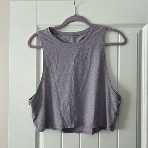 Lululemon grayish purple crop